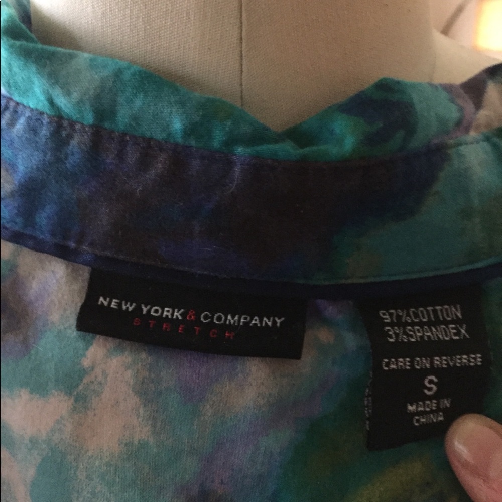 NY and Co Dress Shirt Sm